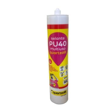 Imagem de Quartzolit - Selante de PU40 Multiuso, Tubo de 360ml, Cor Preto