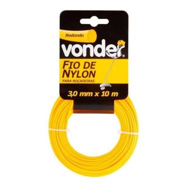 Imagem de Fio Nylon Para Rocadeira 3mm X 10 Metros - Vonder