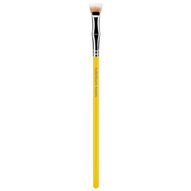Imagem de Bdellium Tools Pincel de maquiagem profissional série Studio – Ventilador de rímel dobrado de fibra dupla 729