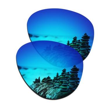 Imagem de SmartVLT Lentes de reposição unissex para óculos de sol Ray-Ban Aviator RB3025 55 mm - Mais opções, Azul gelo, One Size