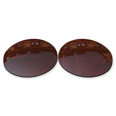 Imagem de Vonxyz Lentes de substituição para óculos de sol Oakley Eye Jacket Redux OO9438 - Bronze Marrom polarizado