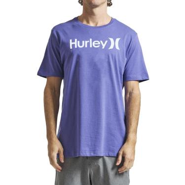 Imagem de Camiseta Hurley O&O Solid SM24 Masculina Roxo