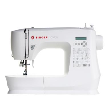 Imagem de Máquina de Costura Portátil Singer C5605 - Branca 