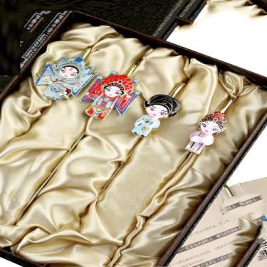 Imagem de Marcador de página da Ópera de Pequim no Facebook, estilo chinês, lembrança especial