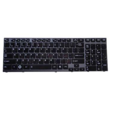 Imagem de Yesvoo Teclado americano para Toshiba Satellite A660 A660D A665 A665D A665-S6070 A665-S6094 A665D-S6051, P/N: NSK-TQ0BC 9Z.N4YBC.001 PK130CX1A00 MP-09NNN 53US66 98, versão sem retroiluminação