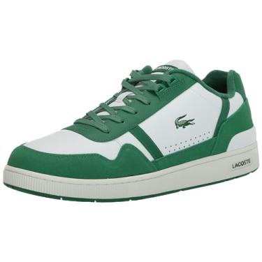 Imagem de Lacoste Tênis masculino, Branca/Grn, 38