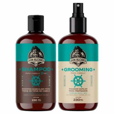Imagem de Kit Shampoo E Grooming Para Cabelo Calico Jack Don Alcides