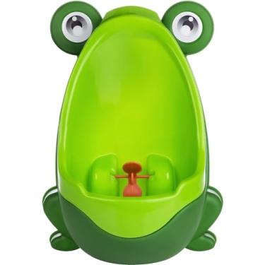 Imagem de Mictório Infantil Xixi Sapinho Verde: Estimule a Independência dos Meninos