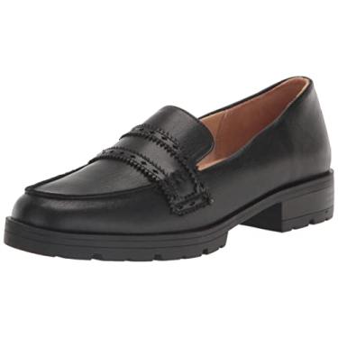 Imagem de LifeStride Mocassim Sapato feminino London, Preto, 9 Wide