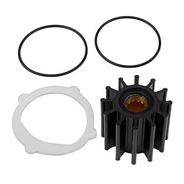 Imagem de Big-Autoparts Kit de reparo de bomba de água e bomba para motores internos e externosbig-autoparts Water Pump Impeller Repair Kit preto Jabsco Pump Impeller K-135