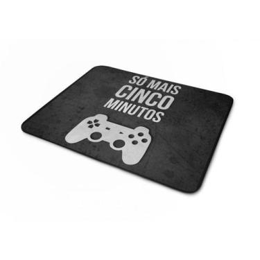 Imagem de Mouse pad Gamer Só Mais 5 Minutos - Starnerd