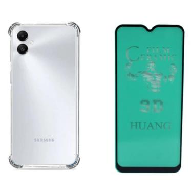 Imagem de Capa Capinha Anti Impacto Para Galaxy A05 + Pelicula Ceramica - Mustan