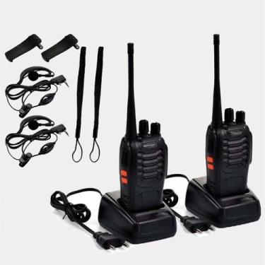 Imagem de Rádio Comunicador Recarregável Perfeito Comunicação Longa - Correia