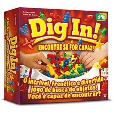 Imagem de Jogo Dig-In 31092 Copag, Encontre Se For Capaz, Multicor