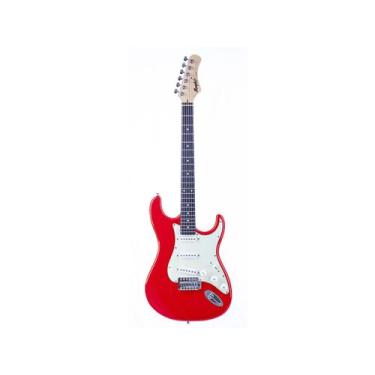 Imagem de Guitarra  eletrica Tagima Memphis Strato 3s Escala Escura Mg-30 Fiesta