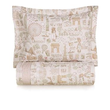 Imagem de Colcha Solteiro 200 Fios Viajante - Karsten