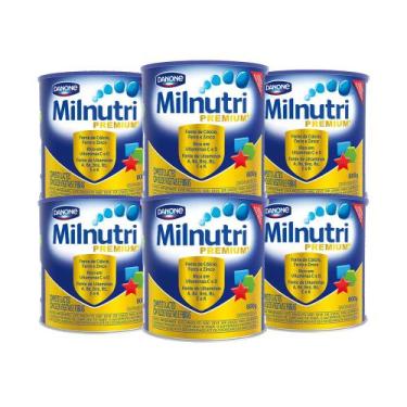 Imagem de Kit Milnutri Premium Composto Lácteo 6 Unidades 800g Cada - Danone