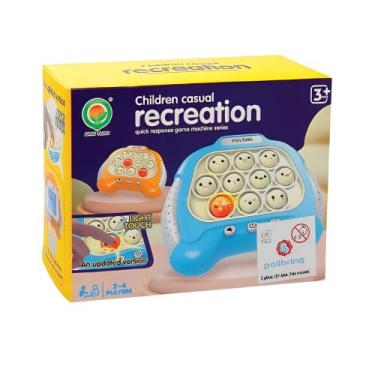 Imagem de Brinquedo de Plástico Jogo Pop It Virtual Laranja Polibrinq - 6041