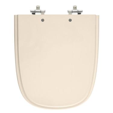 Imagem de Assento Sanitário Ibiza Shell (Rosa) Tampa para Vaso Incepa de Madeira