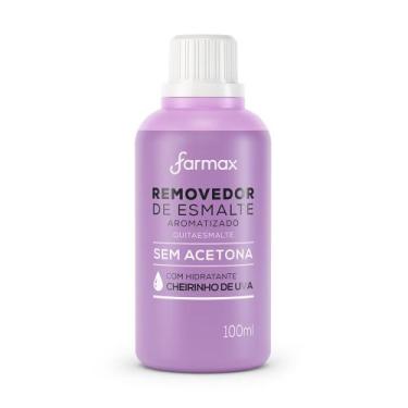Imagem de Removedor de Esmalte Farmax Sem Acetona Cheirinho de Uva 100ml
