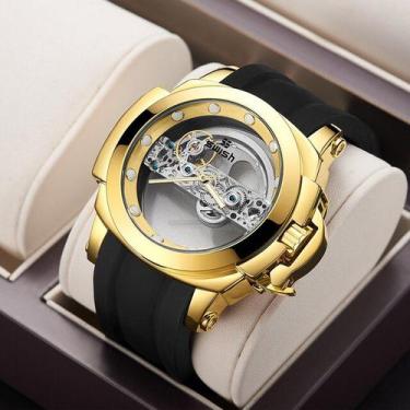 Imagem de Relógio SWISH  Masculino Esqueleto Luminoso - ElaShopp