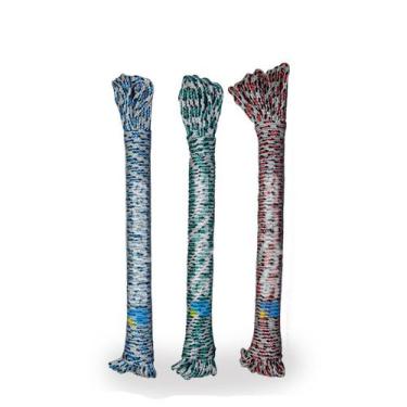 Imagem de Corda Seda Trançada PPm2 Multicores 4mm com 15m - Arteplas