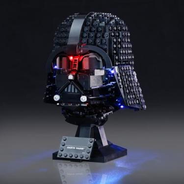 Imagem de Mililier LED Light Kit for Lego Darth Vader Helmet 75304 Set, Compatible with Lego 75304 Building Blocks Model(Not Include Blocks Set)