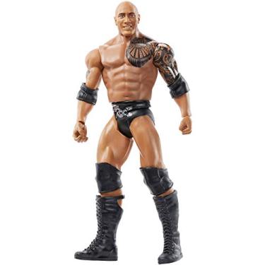 Imagem de WWE The Rock Wrestlemania 6-inch Action Figure with Articulation, Life-Like Detail and Authentic Ring Gear