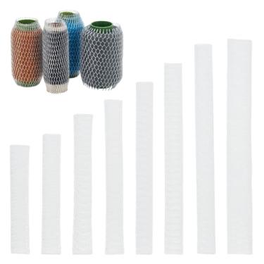 Imagem de WEBEEDY 160 peças de carretel de rede de linha, protetor de linha, carretel de linha, máquina de bordar, manga de carretel de linha, 8 tamanhos, protetor de bobina para cones pequenos e grandes,