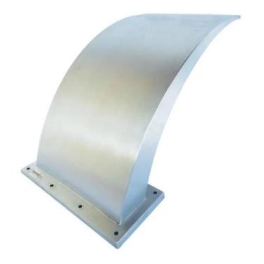 Imagem de Cascata Wave Chão Média Escovada 40cm - Universal Inox 