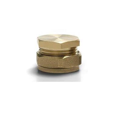 Imagem de Tampão de Placas em Latão de 22 mm Aquecedor Solar - Unisol Aquecedore