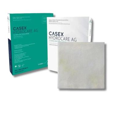 Imagem de Curativo de Hidrofibra com Prata Hydrocare AG 15cm x 15cm HP 1515 Case