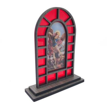 Imagem de Capela Em Mdf Vitral São Miguel Arcanjo - FORNECEDOR 9