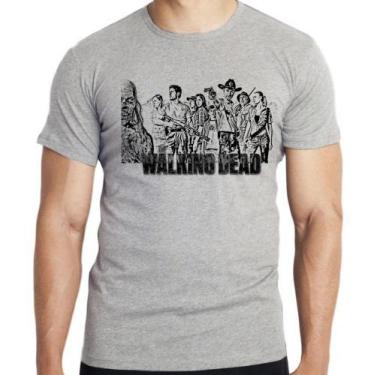 Imagem de Camiseta The Walking Dead Serie Blusa criança infantil juvenil adulto 