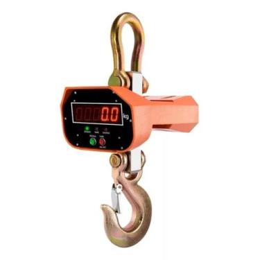 Imagem de Balança Digital Suspensa de Gancho 3000kg Bivolt Com Bateria Interna C