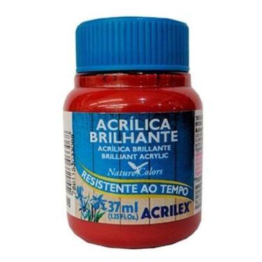 Imagem de Tinta Acrílica Brilhante Acrilex Vermelho Escarlate 37ML