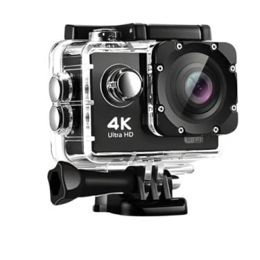 Imagem de Câmera Filmadora Action Pro 4K Sports ULTRA-HD Wi-Fi Control Resistente à Água Lente 170° Compacta para Esportes Radicais Mergulho Aventura Ciclismo Utibom®