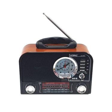 Imagem de Rádio Retro Vintage Bluetooth AM/FM/USB/SD LE-643