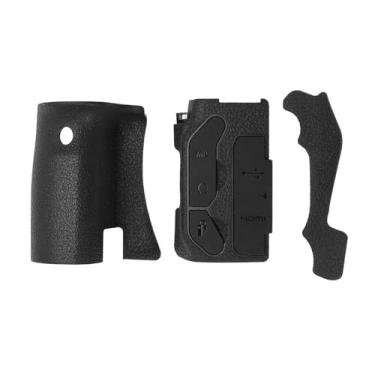 Imagem de 3 Pçs Conjunto de Unidade de Cobertura do Corpo da Câmera Tampa do Corpo da Câmera Ajuste Preciso de Borracha Confortável Aperto Corpo Escudo para Câmera 90d