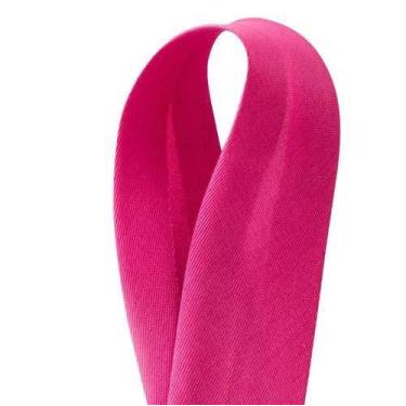 Imagem de Viés de Cetim Fino 12mm - 20 Metros - Cinderela, 41 - PINK