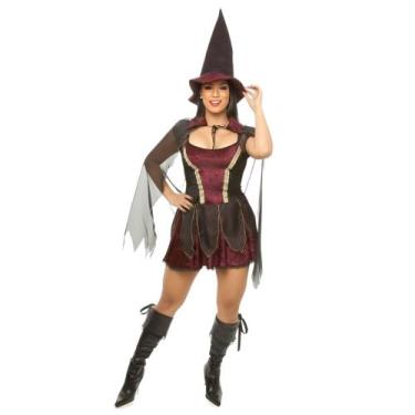 Imagem de Fantasia Vampira Luxo Adulto - Jade Fashion, P