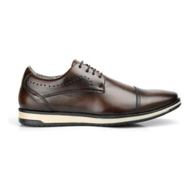 Imagem de Sapato Oxford material ecológico Sport Fino Masculino Italiano - Sapat