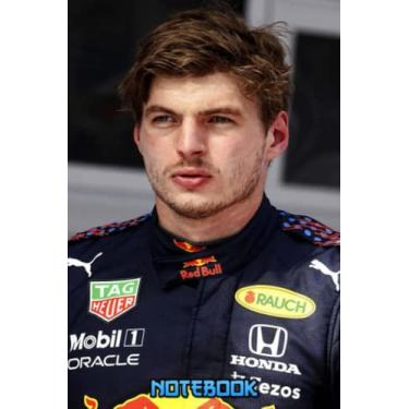 Imagem de Notebook : Max Verstappen Notebook Journal Diary For Any Occasion Gifts in Work Office, Home, School, Thankgiving Notebook #257