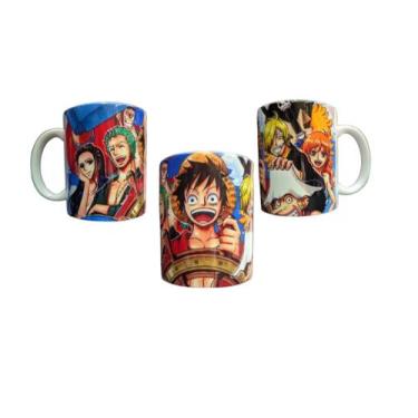 Imagem de Caneca Porcelana One Piece - Sublimação, Piratas