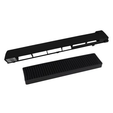 Imagem de Pacote com 2 MDX61912701 Ventilação da grade de micro-ondas compatível com LG 2119394 AP5202555 AH3535252 EA3535252 Grade de ventilação superior LMV2031ST LMH2016ST LMHM2237BD LMHM2017SB