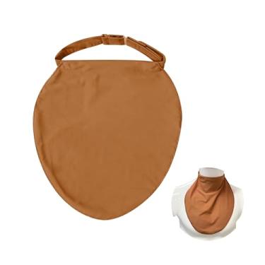 Imagem de EHUSPU Capa para estoma de pescoço de traqueostomia, capa macia para estoma cravat para tratamento de traqueotomia, suprimentos de cuidados traqueais - protetor de traqueia ajustável para pescoço