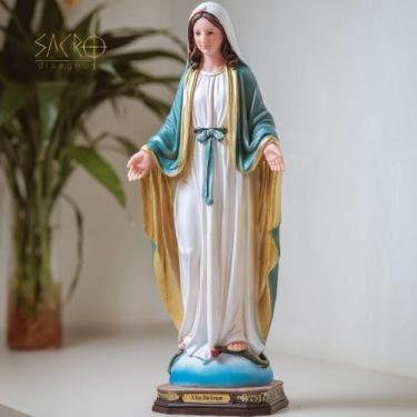 Imagem de Imagem Nossa Senhora Das Graças 40cm Resina Importada - Sacro