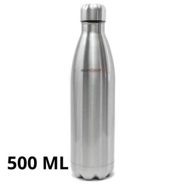 Imagem de Garrafa de Inox 500ml Resistente a Vácuo - Squeeze para Academia, Espo