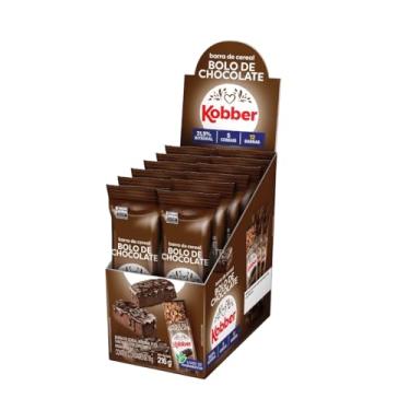 Imagem de Barra De Cereal Kobber Classic Caixa Com 12un Cereais (Caixa 240g, Bolo de Chocolate)