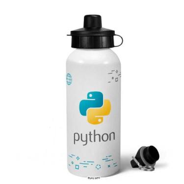 Imagem de Garrafa Squeeze MQ DEV - Python - JPS INFO